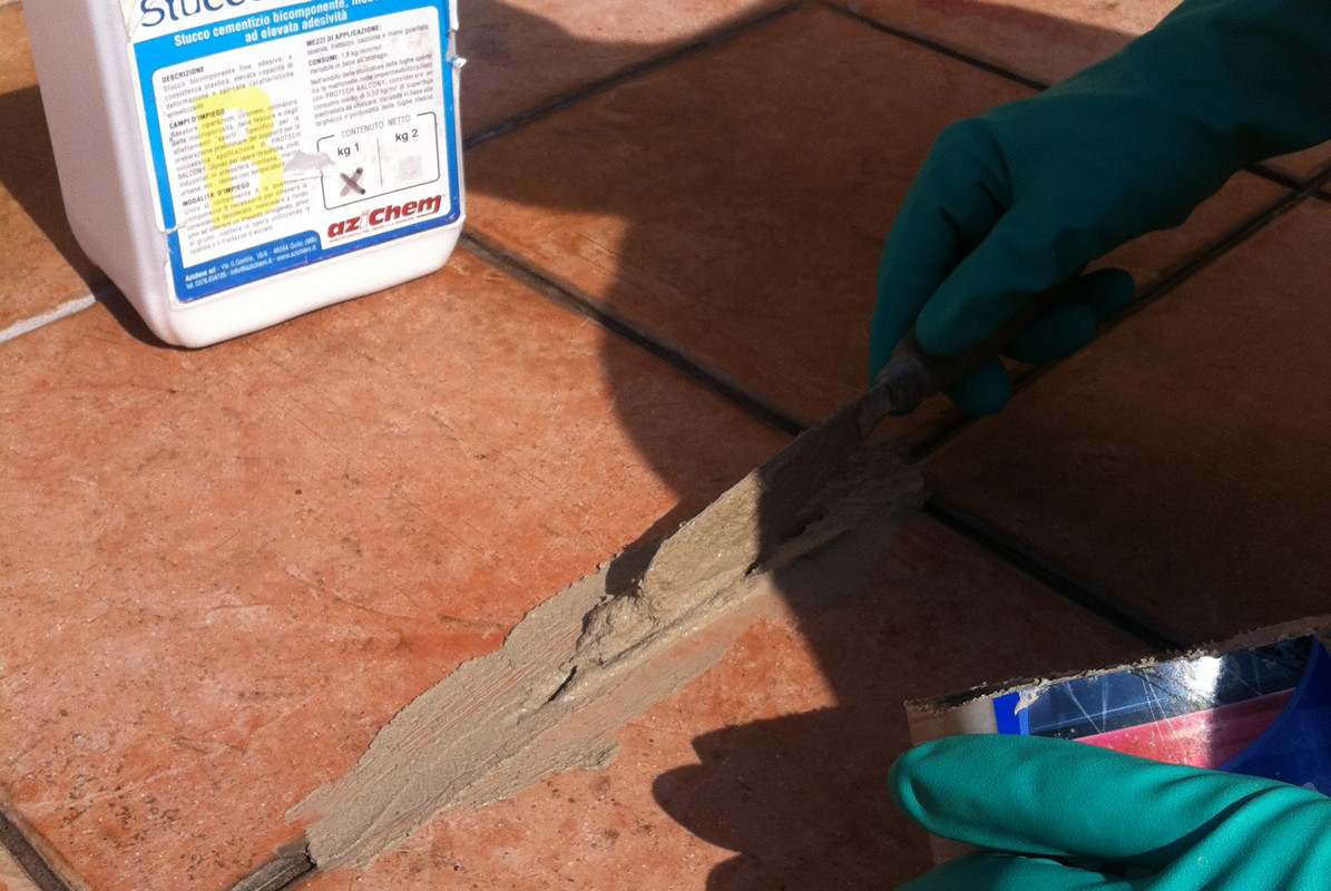 Laying of STUCCO BALCONY